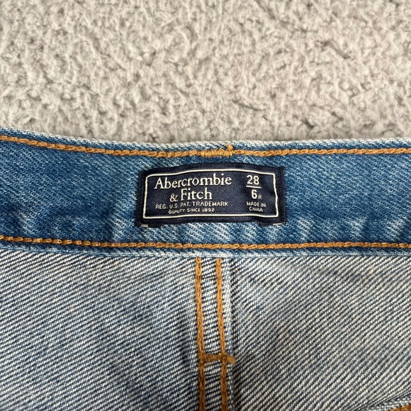 Abercrombie & Fitch Women's Front Seam High Rise Jeans Size 28/6R - Picture 3 of 8